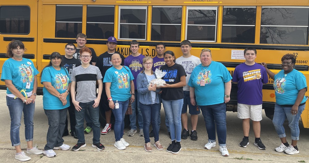 RISE High School Students and Staff Make Deliveries across DLSEC